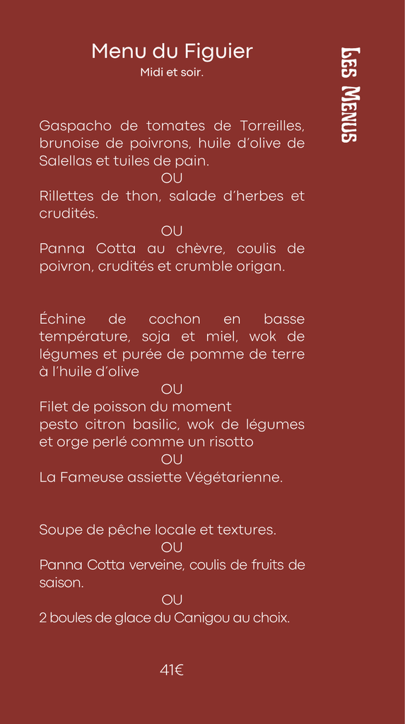 The Menu
